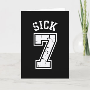 Carte Tee Sick Seven Memes Six Seven Fun 