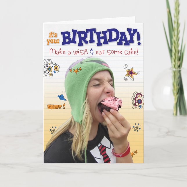 Carte Teen birthday greeting card (Devant)