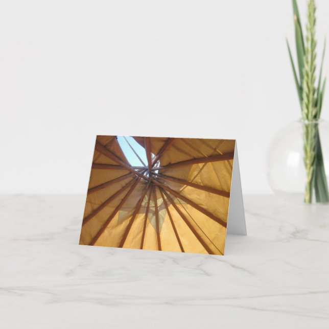 Carte Teepee (Devant)