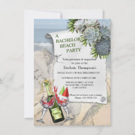 Carte Teintes succulentes de bleus pâles Enterrement de 