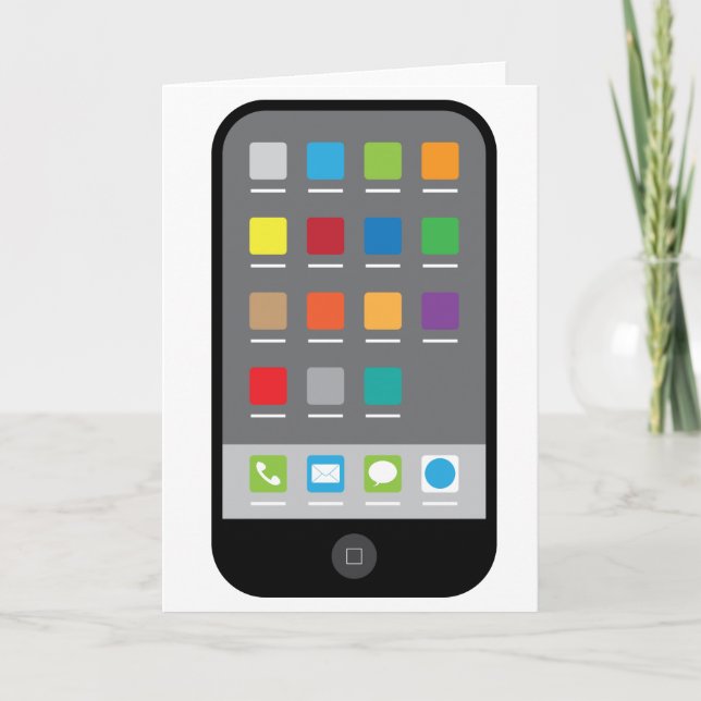 Carte Téléphone intelligent (Devant)