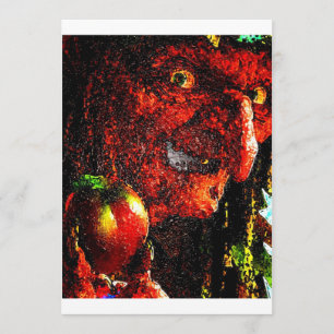 CARTE TÉMOIN AVEC POMME
