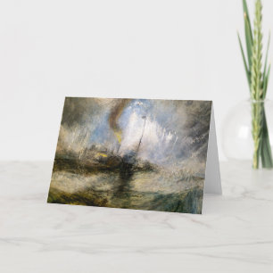 Carte Tempête de neige JMW Turner