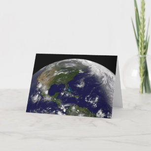 Carte Tempêtes Tropicales Sur La Planète Terre.