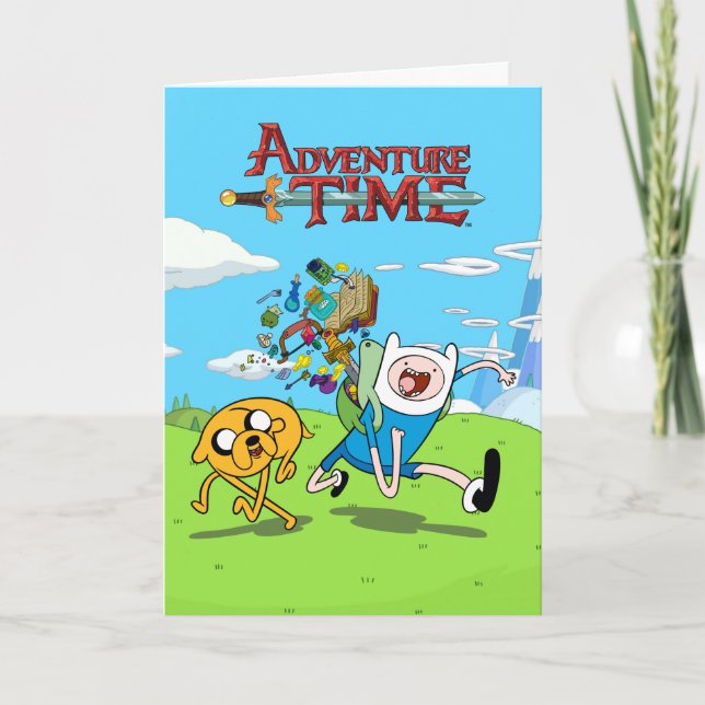 Carte Temps d'aventure | Sac à dos Finn's Adventure Gear (Devant)
