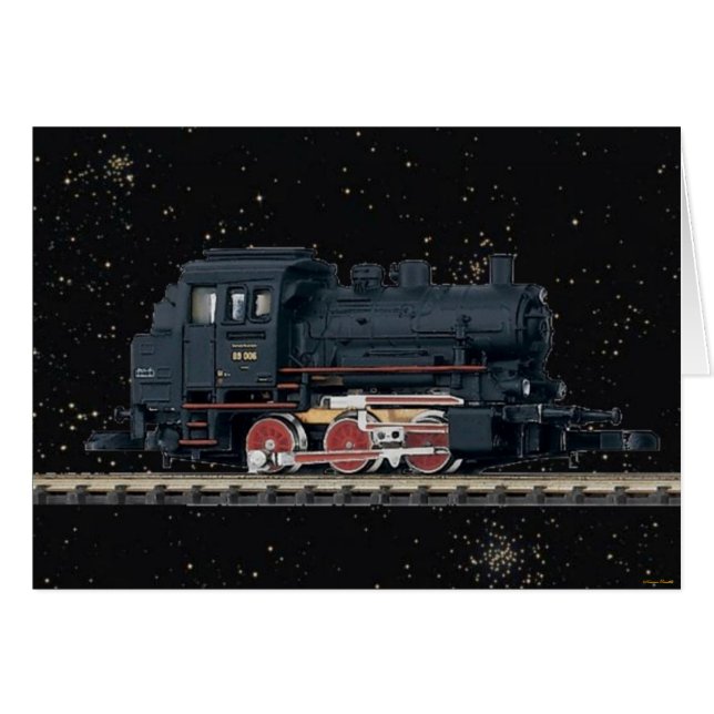 Carte Tenderlokomotive BR 89 (Devant horizontal)