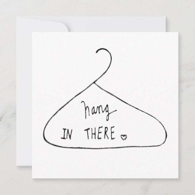 Carte Tenez-vous là (Devant)