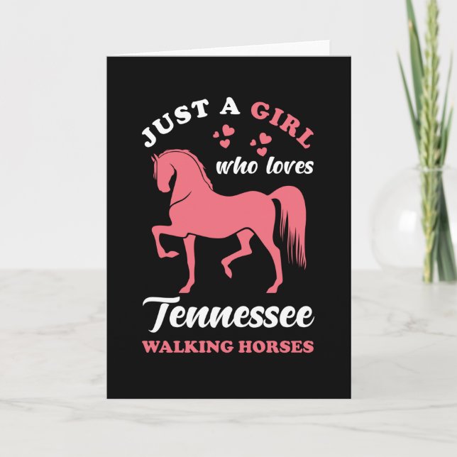 Carte Tennessee Walking Horse (Devant)