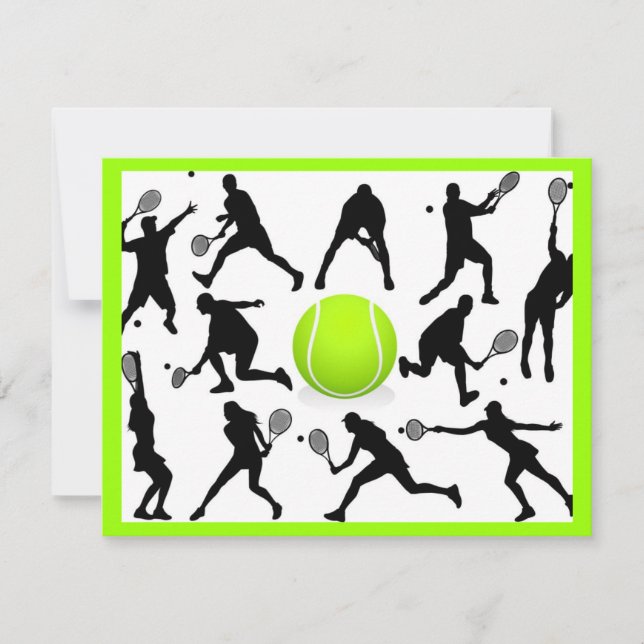 Carte tennis (Devant)