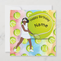 Tennis Anniversaire avec joueuse de tennis