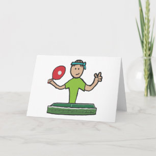 Carte Tennis De Table