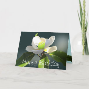 Carte Tennis Magnolia Joyeux Anniversaire