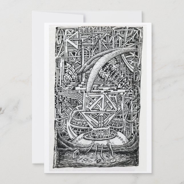 Carte Tentacle Tank par Brian Benson Flat Card (Devant)