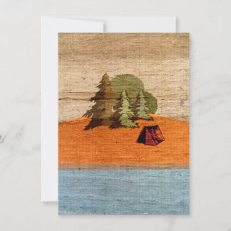 Carte Tente extérieure Camping à Woods