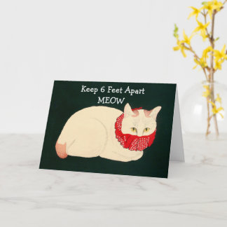 Carte Tenue En Chat 6 Pieds Éparpillés