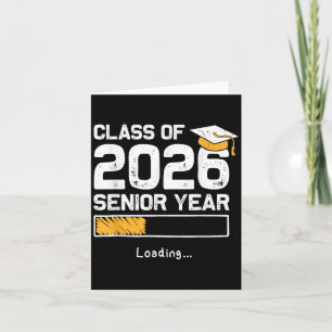 Carte Terminale 2026 Année Sênior Chargement Drôle Sênio