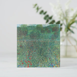Carte Terrain de fleurs à Litzlberg Klimt, Paysage Vinta