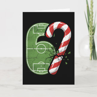 Carte Terrain de football Candy Cane 67 Fêlé Drôle de No