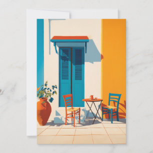Carte Terrasse méditerranéenne Bliss