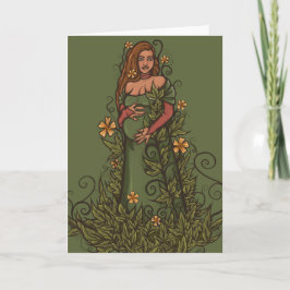 Carte Terre Mère déesse Druid
