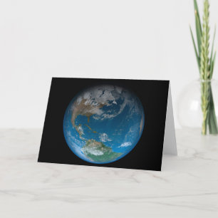 Carte Terre Pleine Avec Amérique Du Nord Et Du Sud.