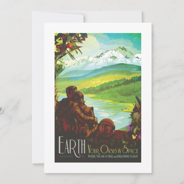 Carte Terre | Visions de l'avenir de la NASA (Devant)