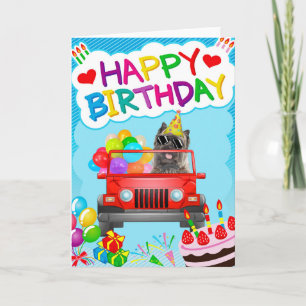 Carte Tervueren Cairn avec des Ballons