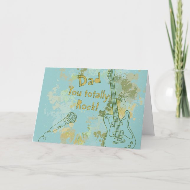 Carte T'Es Rocher, Papa (Devant)