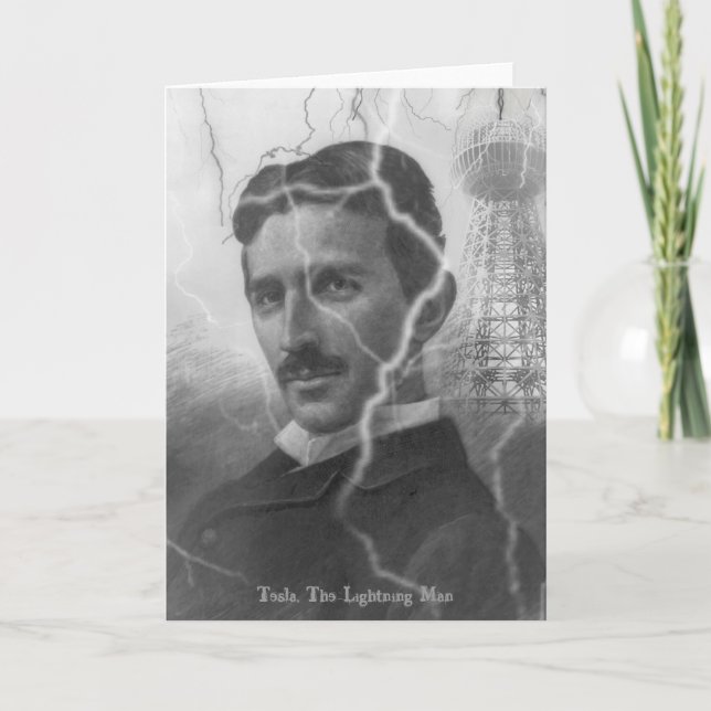 Carte Tesla, l'homme de foudre (Devant)
