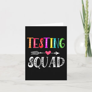 Carte Test Costume de l'équipe Enseignant de la journée 