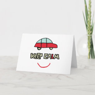 Carte Test de conduite calme