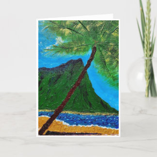 Carte tête diamant<Blank Inside>