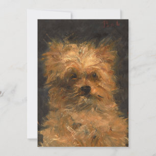 Carte Tête du Chien ‘Bob’   Édouard Manet