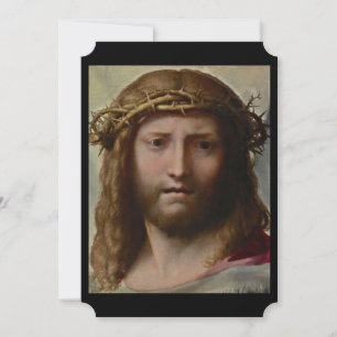 Carte Tête du Christ Correggio
