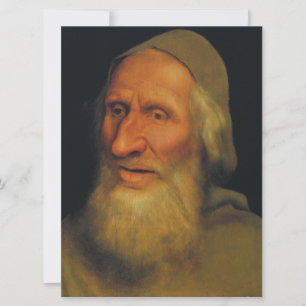 Carte Tête d'un vieil homme (par Quentin Metsys)