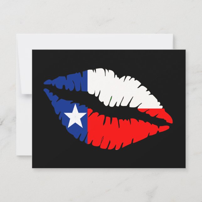 Carte Texas Lips (Devant)