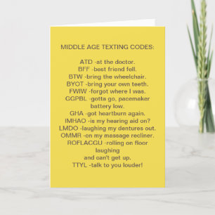 CARTE **TEXTE DU MOYEN ÂGÉ** À L'ANNIVERSAIRE DE LA COLL