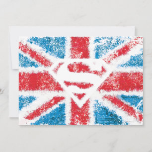 Carte Textured S-Shield Over Flag