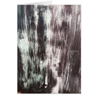 Carte texturisée noire de toile