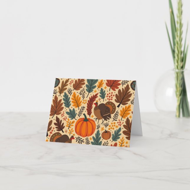 Carte Thanksgiving (Devant)
