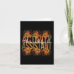 Carte Thanksgiving Assistant Activité