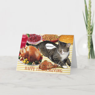 Carte Thanksgiving de Kitty