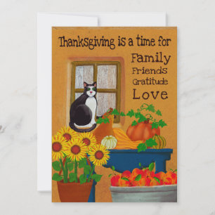 Carte Thanksgiving de Tuxedo Sud-Ouest