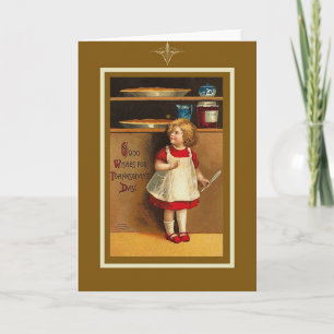 Carte Thanksgiving vintage
