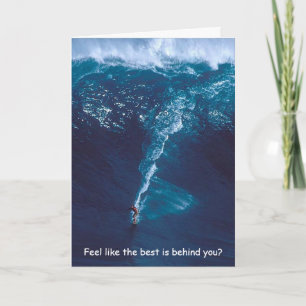 Carte The Big Kahuna - Anniversaire du surfeur