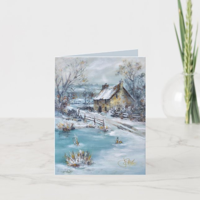 Carte "Thé chaud" (Devant)