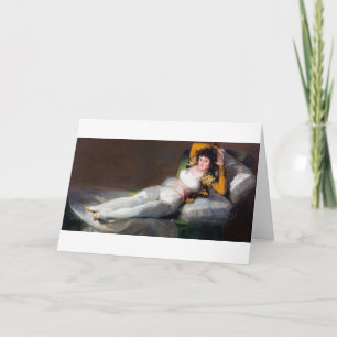 Carte The Clothed Maja, Francisco Goya, 1798-1803