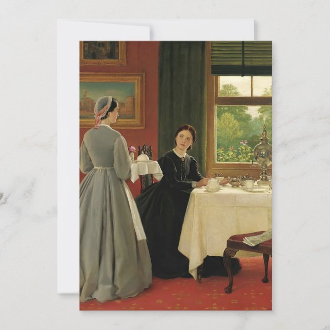 Carte Thé de l'après-midi | George Dunlop Leslie (Devant)