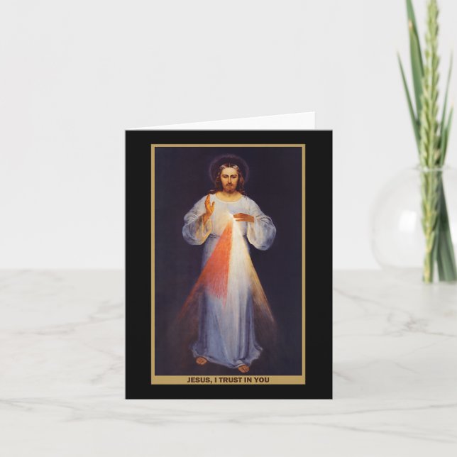Carte The Divine Mercy Shirt Premium  (Devant)