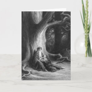 Carte The Enchanter Merlin and the Fairy Vivien